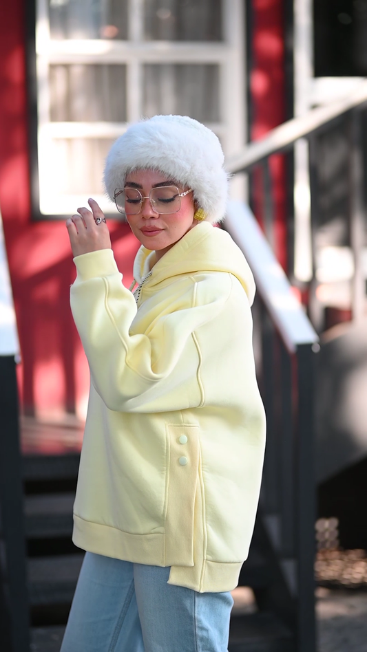 Relaxed Fit Drawstring Hoodie