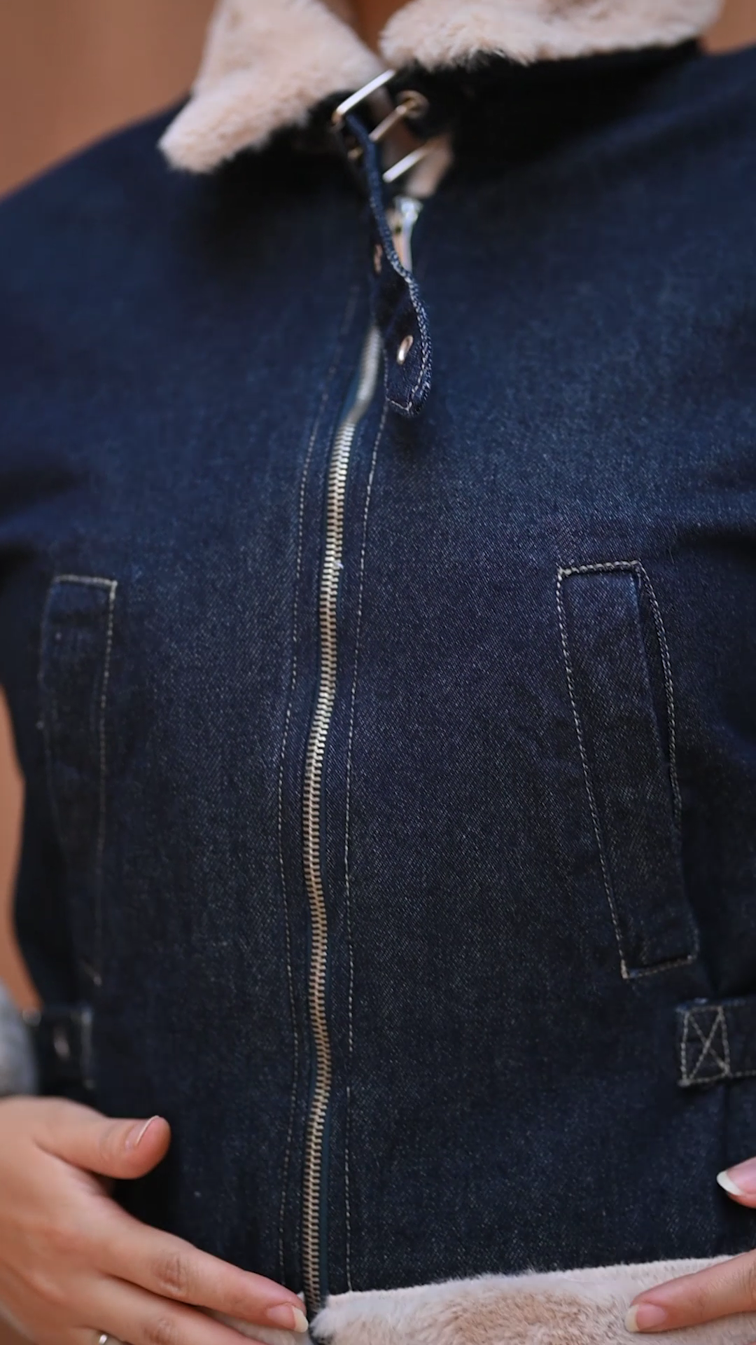 Slim Fit Lined Winter Puffer Jacket