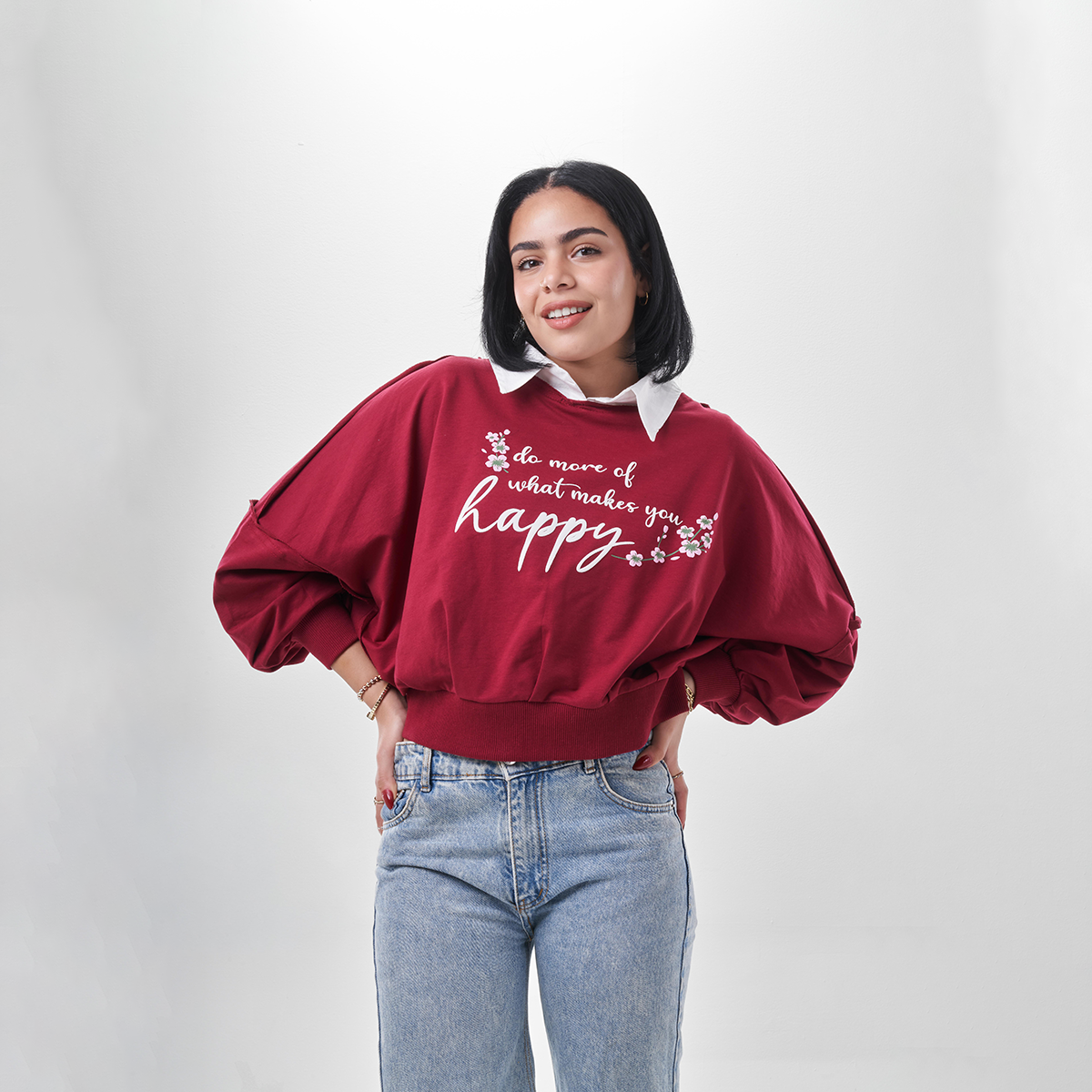 Printed Casual Sweatshirt