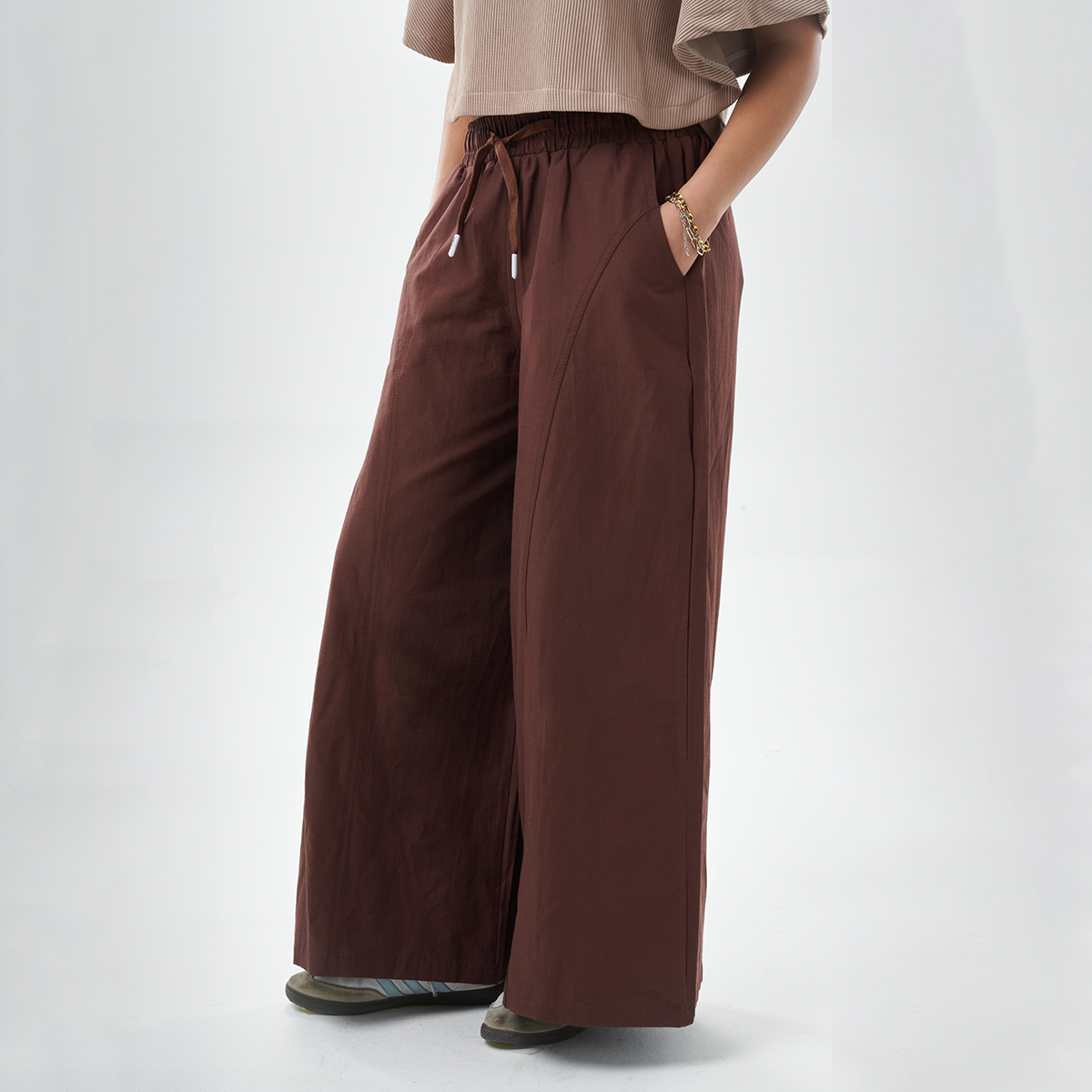 Wide Leg Casual Pants