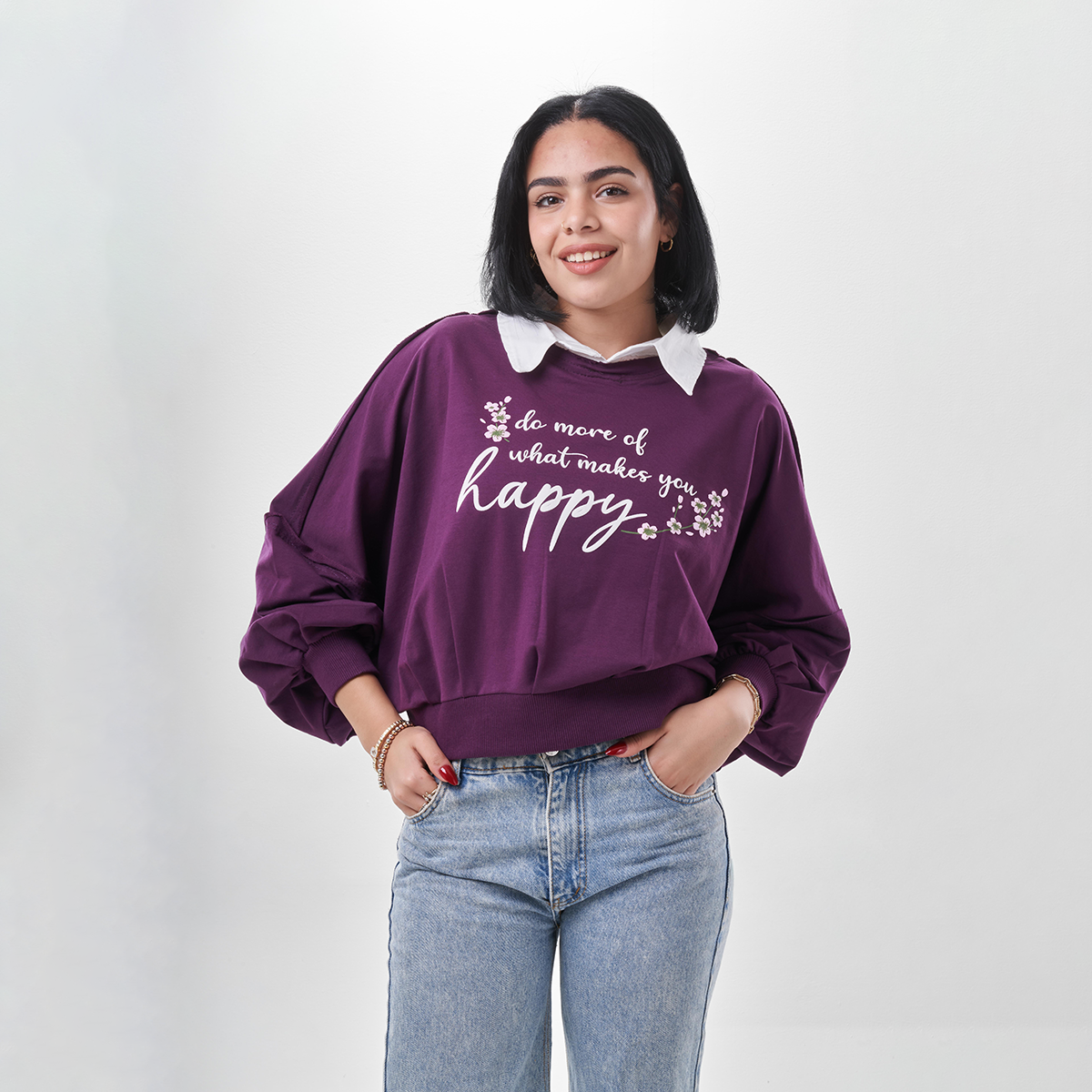 Printed Casual Sweatshirt