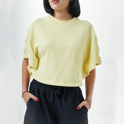 Ribbed Casual Top