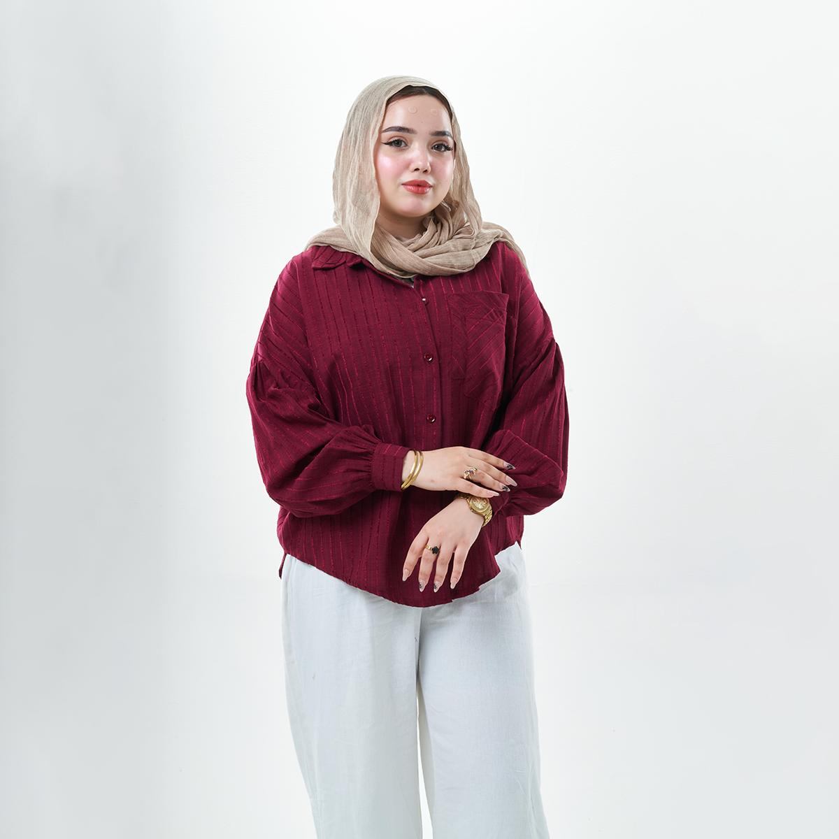 Textured Casual Shirt