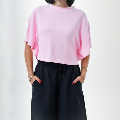 Ribbed Casual Top