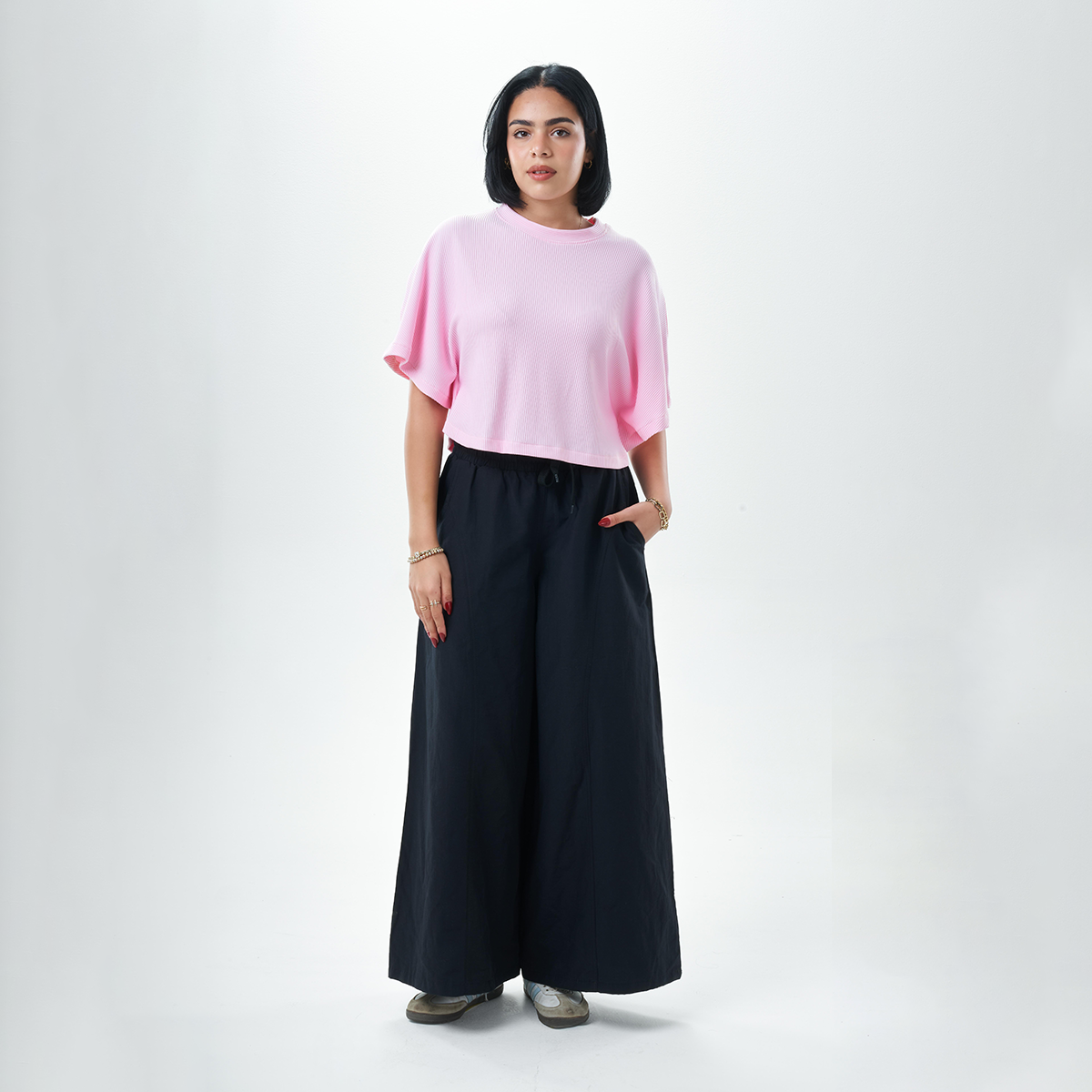 Wide Leg Casual Pants