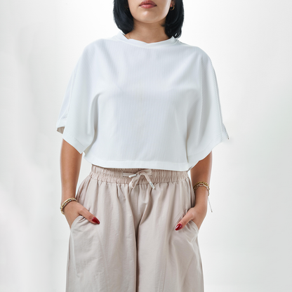 Ribbed Casual Top