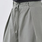 Wide-Leg Drawstring Pants
