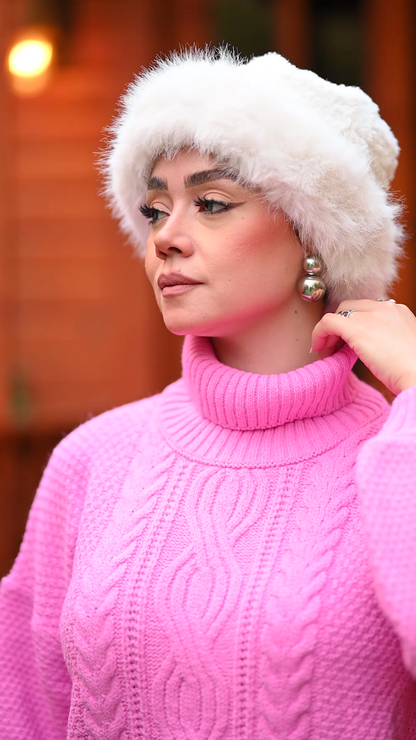 Chunky Sweater High Neck