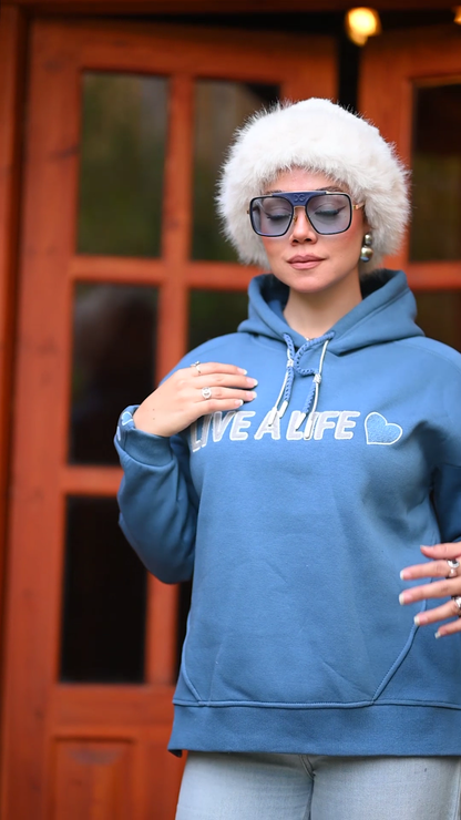 Casual Printed Hoodie