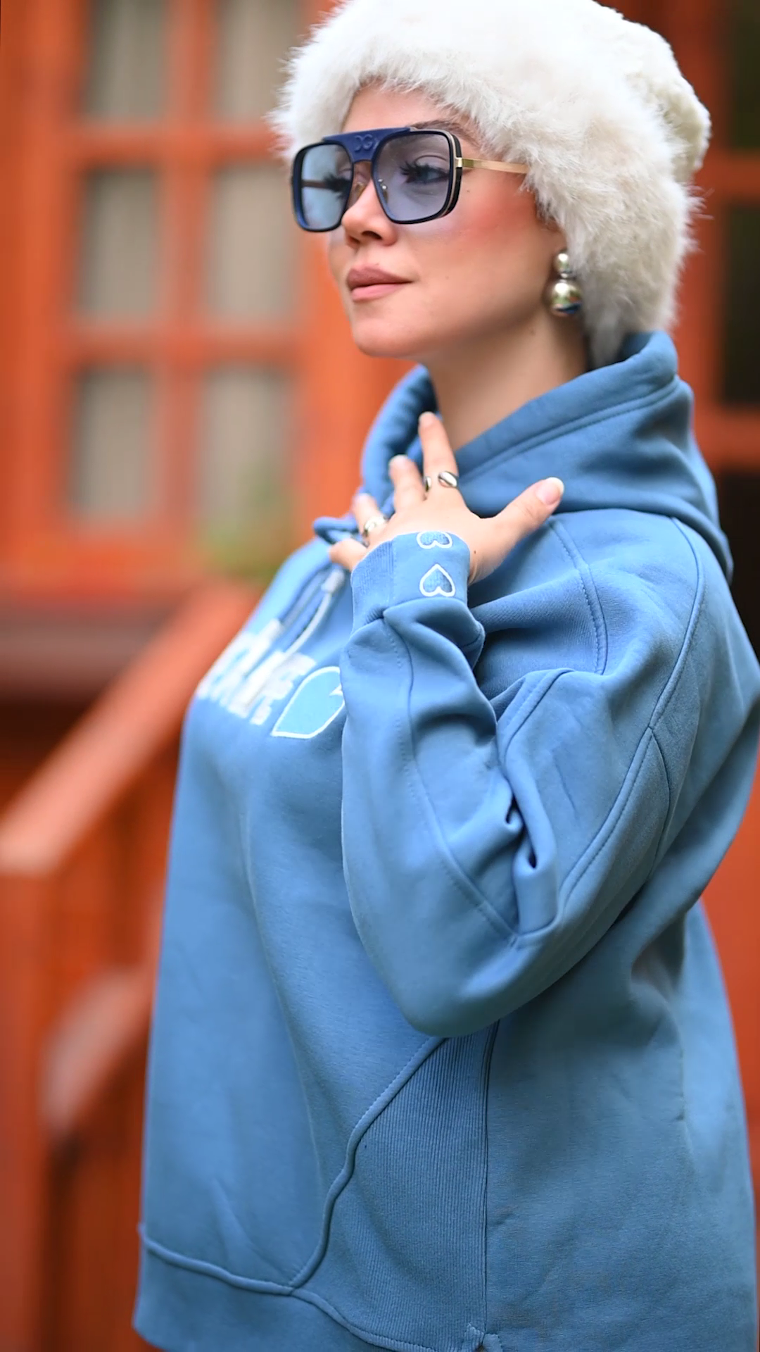 Casual Printed Hoodie