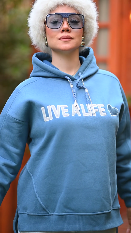 Casual Printed Hoodie