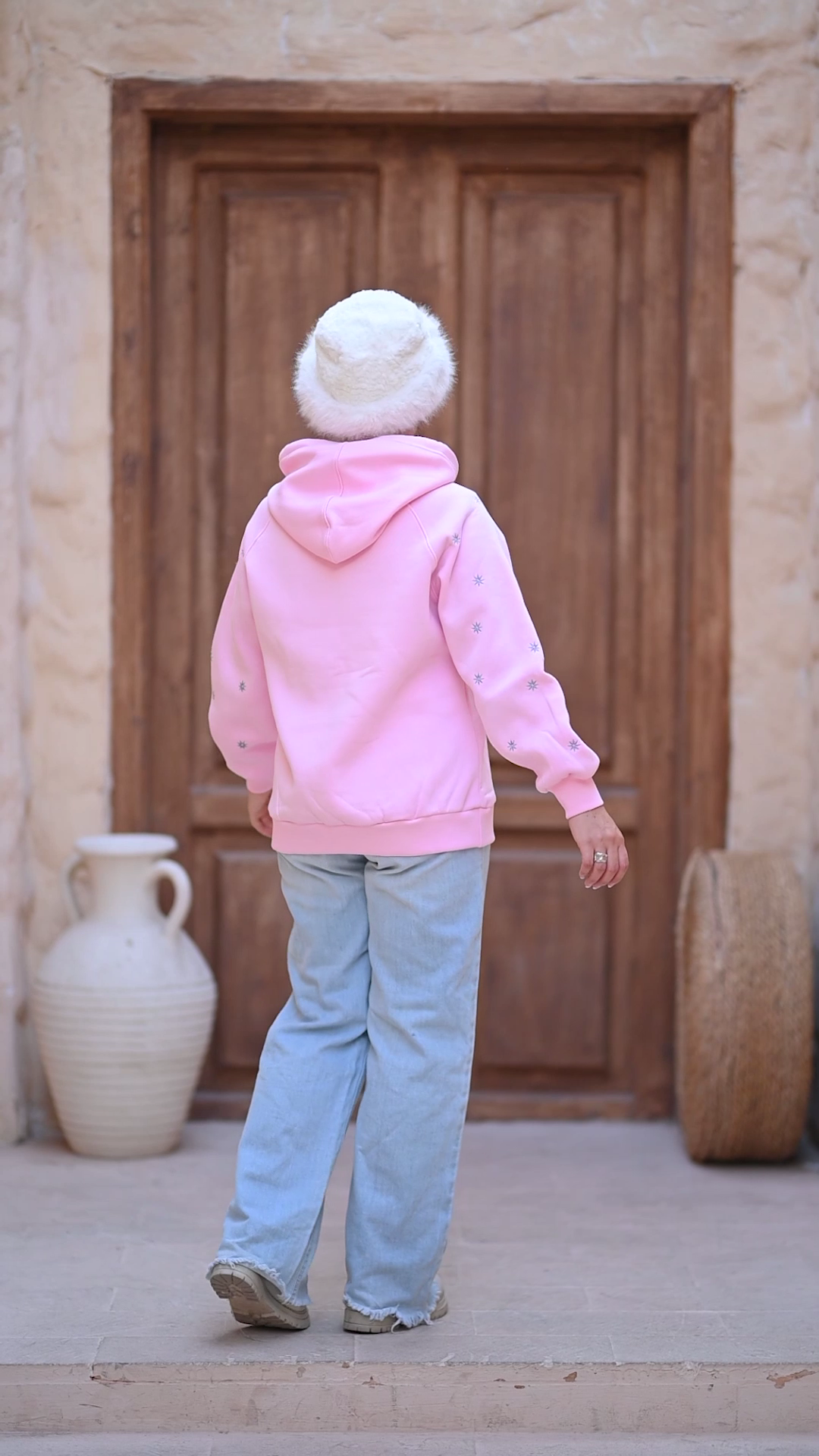 Oversized "MAMA" Slogan Hoodie