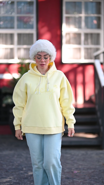 Relaxed Fit Drawstring Hoodie