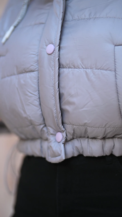 Cropped Puffer Jacket
