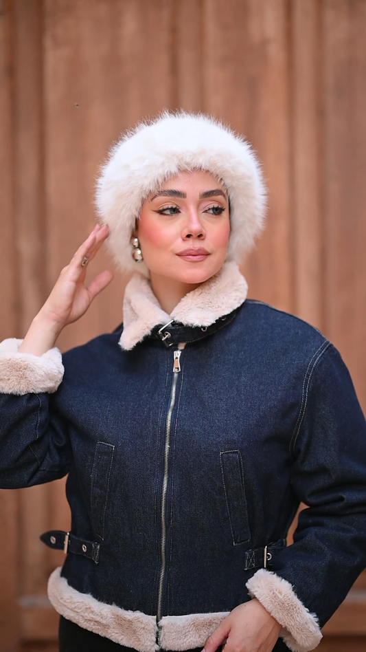 Slim Fit Lined Winter Puffer Jacket