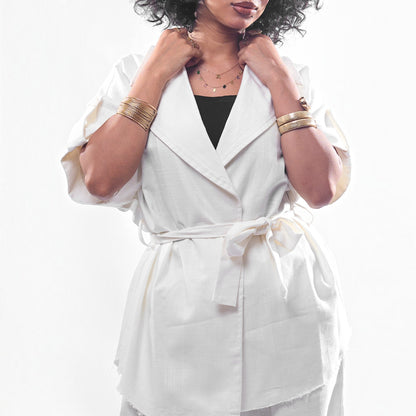 Two-Piece Linen Set