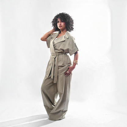 Two-Piece Linen Set