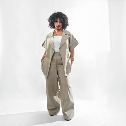 Two-Piece Linen Set