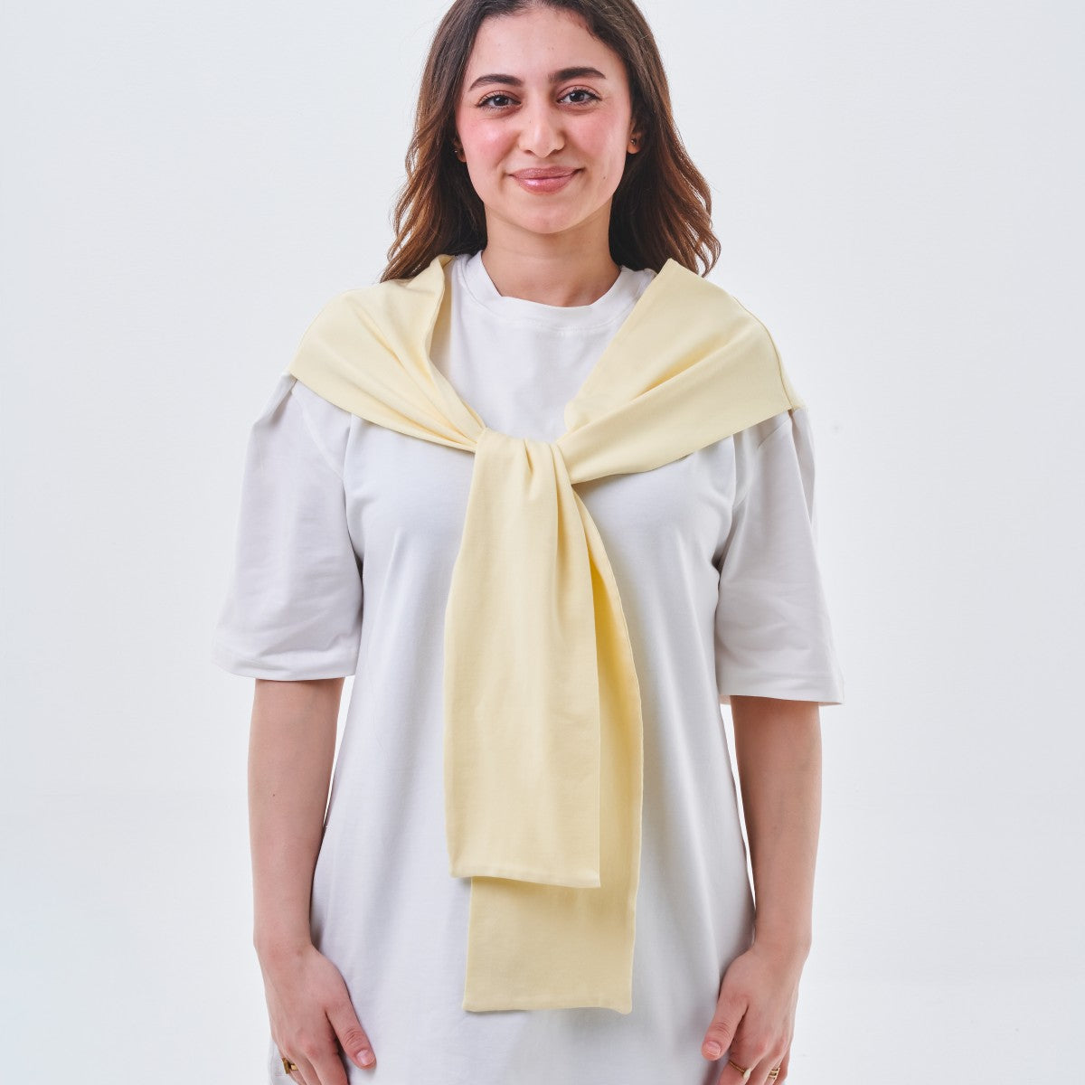 Soft Knit Sweater Draped